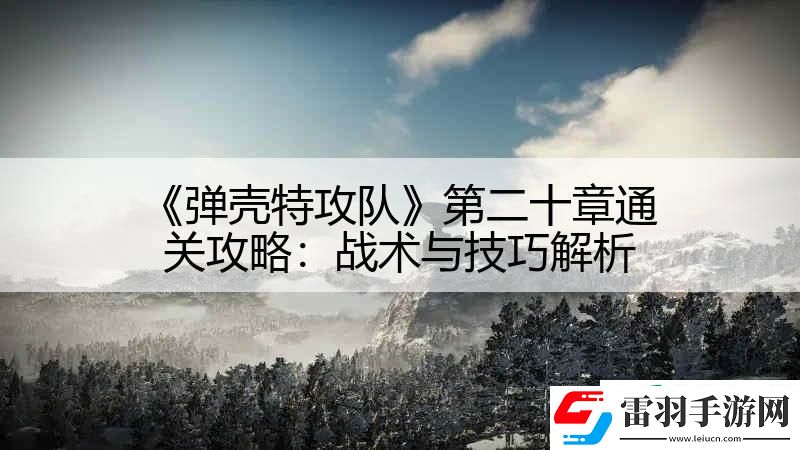 彈殼特攻隊第二十章通關(guān)攻略