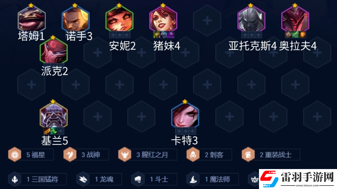 金鏟鏟之戰(zhàn)福星戰(zhàn)神奧拉夫陣容推薦