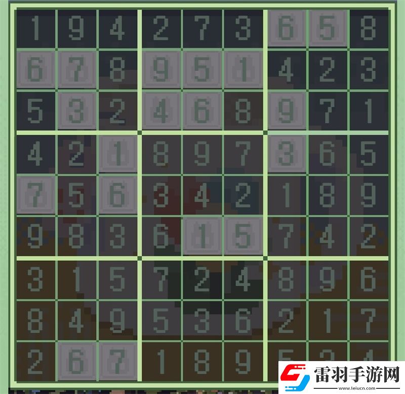 未定事件簿樂知趣識數(shù)獨攻略樂知趣識數(shù)獨解密圖文攻略