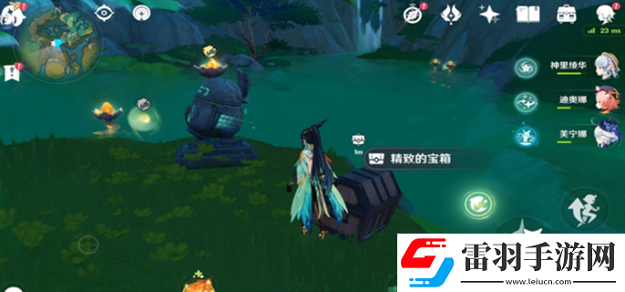 原神4.4懸練山西南側(cè)流蓮光景怎么解謎