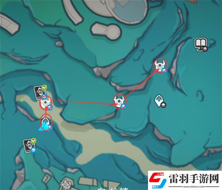 原神蒼晶螺采集路線攻略蒼晶螺采集路線位置圖文攻略聚匠游戲網