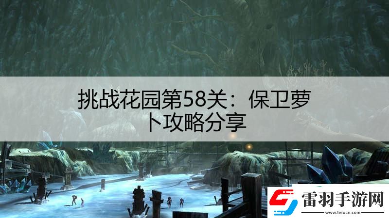 挑戰(zhàn)花園第58關(guān)