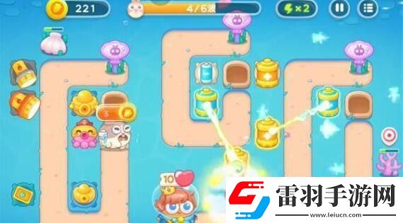 保衛(wèi)蘿卜4海的閨女第103關怎么過