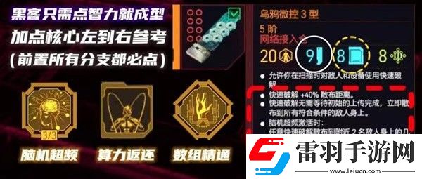 賽博朋克2077熱門流派義體搭配分享