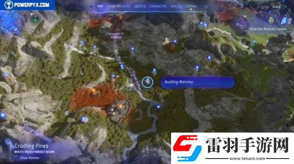 阿凡達潘多拉邊境菌絲網(wǎng)絡活動在什么位置