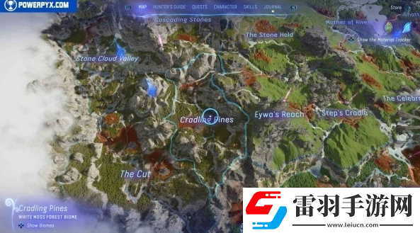 阿凡達潘多拉邊境菌絲網(wǎng)絡活動在什么位置