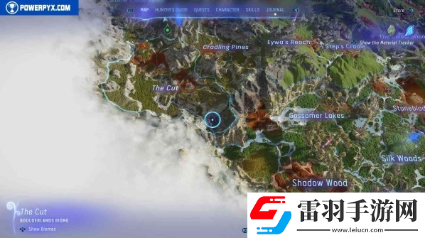 阿凡達潘多拉邊境菌絲網(wǎng)絡活動在什么位置
