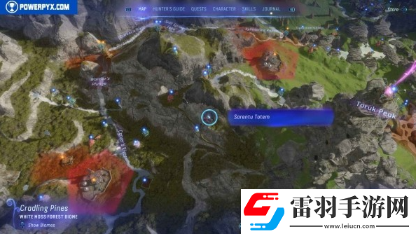 阿凡達潘多拉邊境薩仁圖圖騰在哪