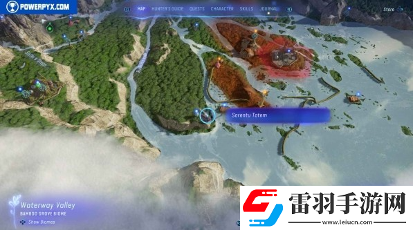 阿凡達潘多拉邊境薩仁圖圖騰在哪