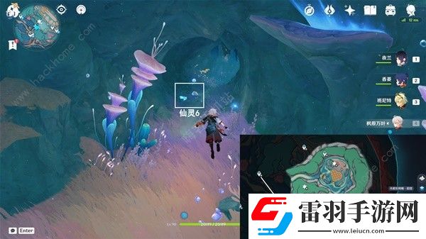 原神4.6舊日之海7個指引仙靈在哪