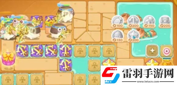 保衛(wèi)蘿卜4法老歸來第17關(guān)怎么通關(guān)