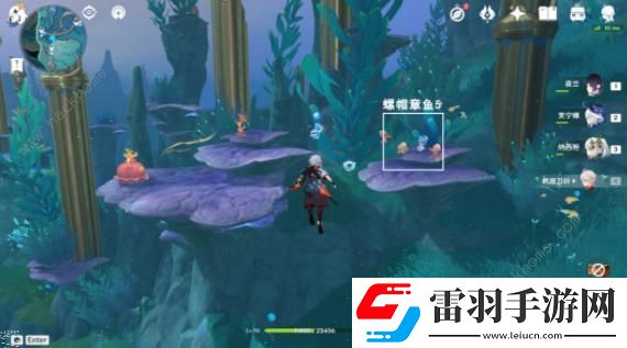 原神舊日之海10個(gè)螺帽章魚解謎攻略