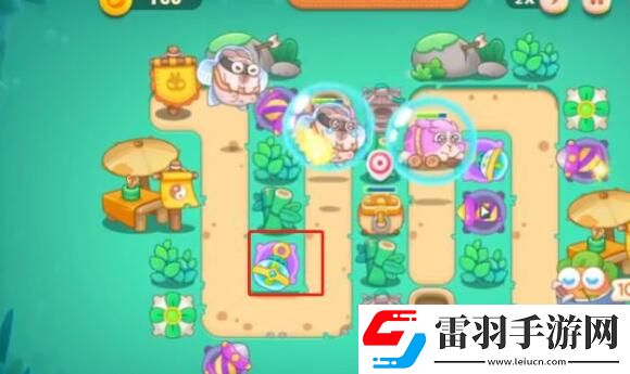 保衛(wèi)蘿卜4臥兔藏龍第7關(guān)攻略