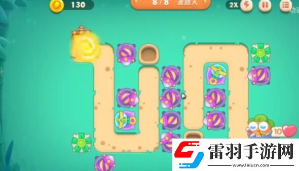 保衛(wèi)蘿卜4臥兔藏龍第7關(guān)攻略