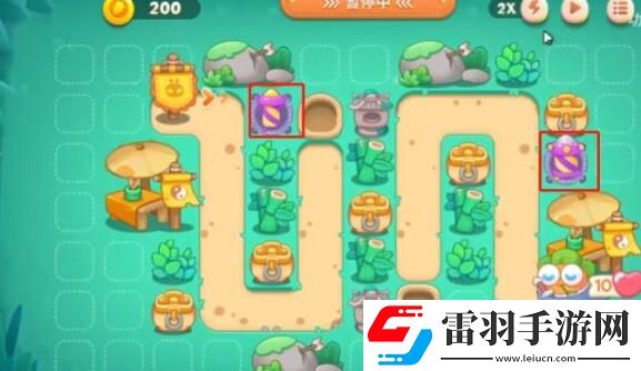 保衛(wèi)蘿卜4臥兔藏龍第7關(guān)攻略