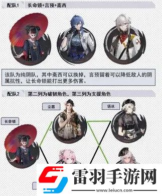 歸龍潮長命鎖如何培養(yǎng)長命鎖配隊思路分享