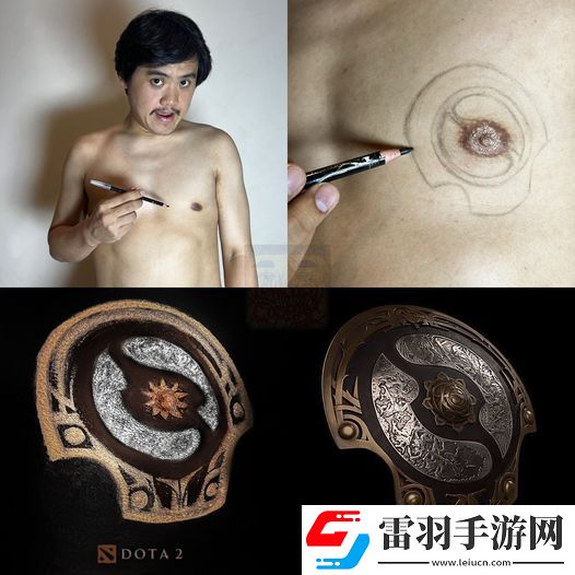 神奇激凸變身DOTA盾牌！泰國低成本COS小哥新作賞