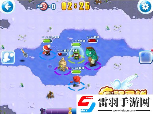 瘋狂雪球明日開測(cè)Q版休閑玩法前瞻
