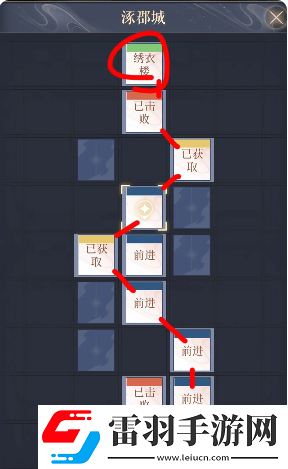 如鳶涿郡據(jù)點重建路線分析