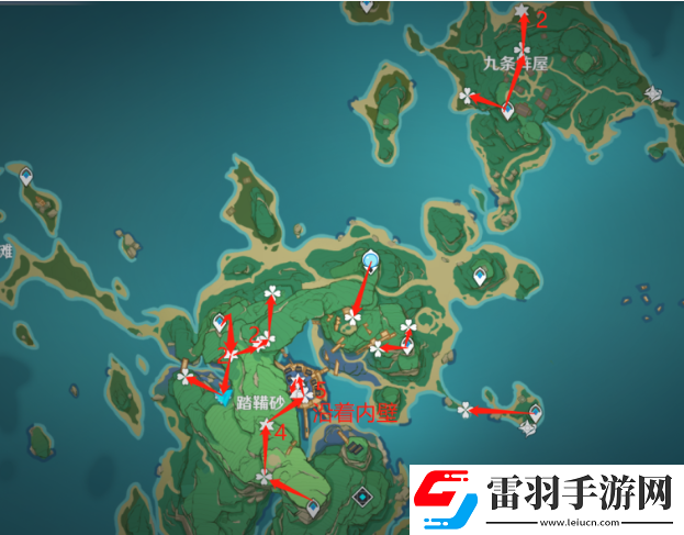 原神5.0鬼兜蟲(chóng)采集路線(xiàn)2024鬼兜蟲(chóng)在哪里采集