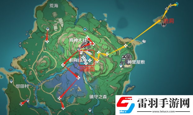 原神5.0鬼兜蟲(chóng)采集路線(xiàn)2024鬼兜蟲(chóng)在哪里采集