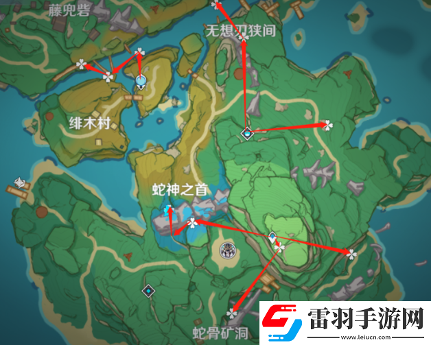 原神5.0鬼兜蟲(chóng)采集路線(xiàn)2024鬼兜蟲(chóng)在哪里采集