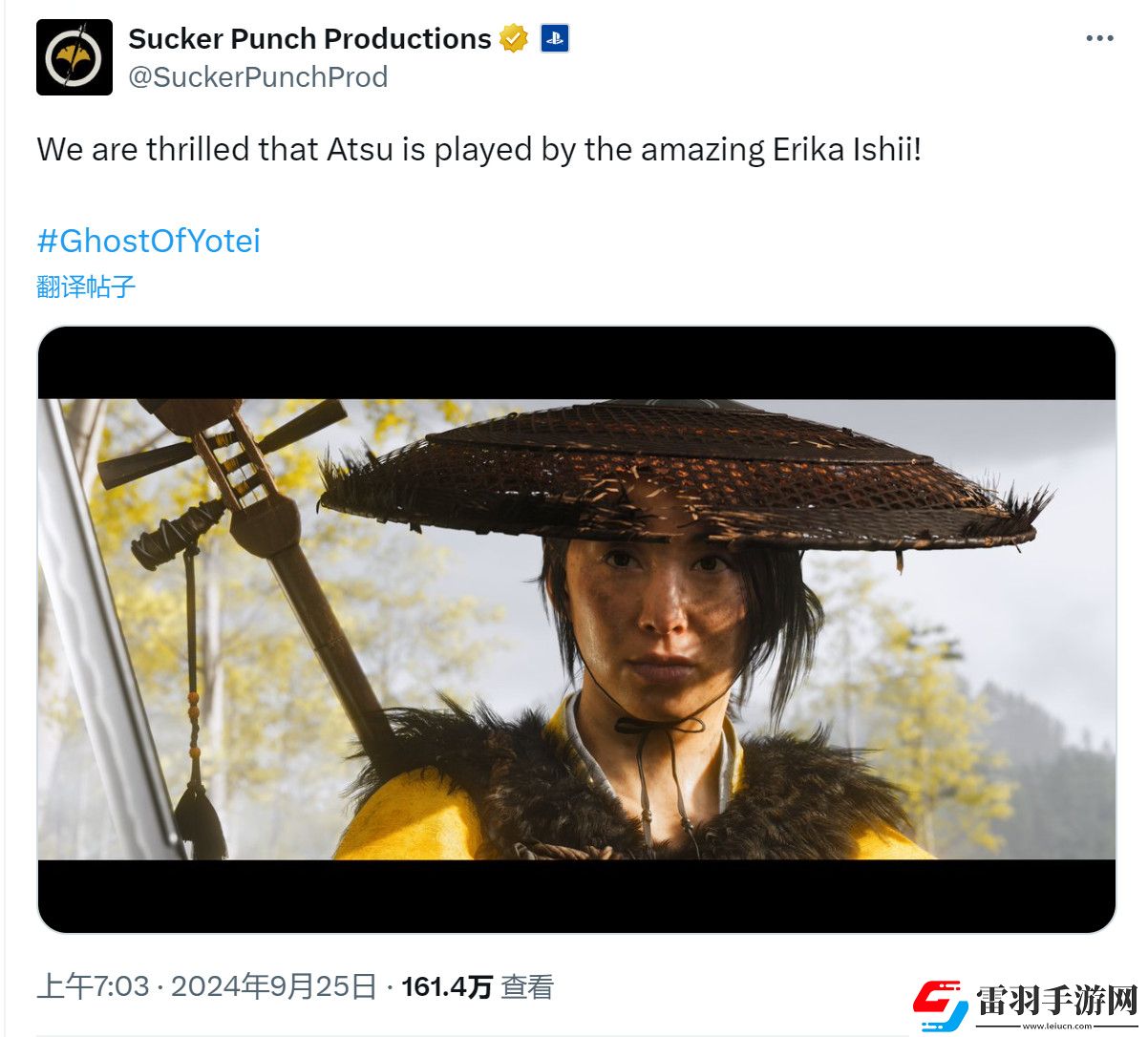 羊蹄山之鬼引玩家不滿女主臉模和高級設(shè)計師都是woke