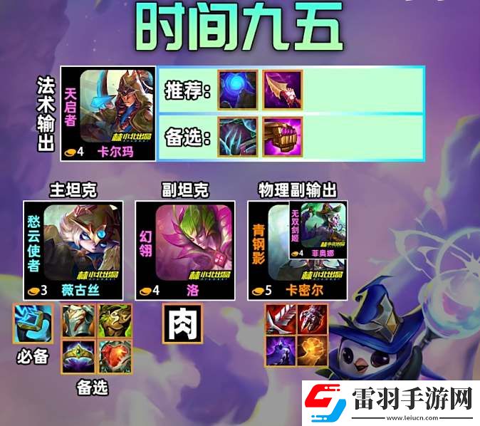 云頂之弈s12時(shí)間95陣容攻略