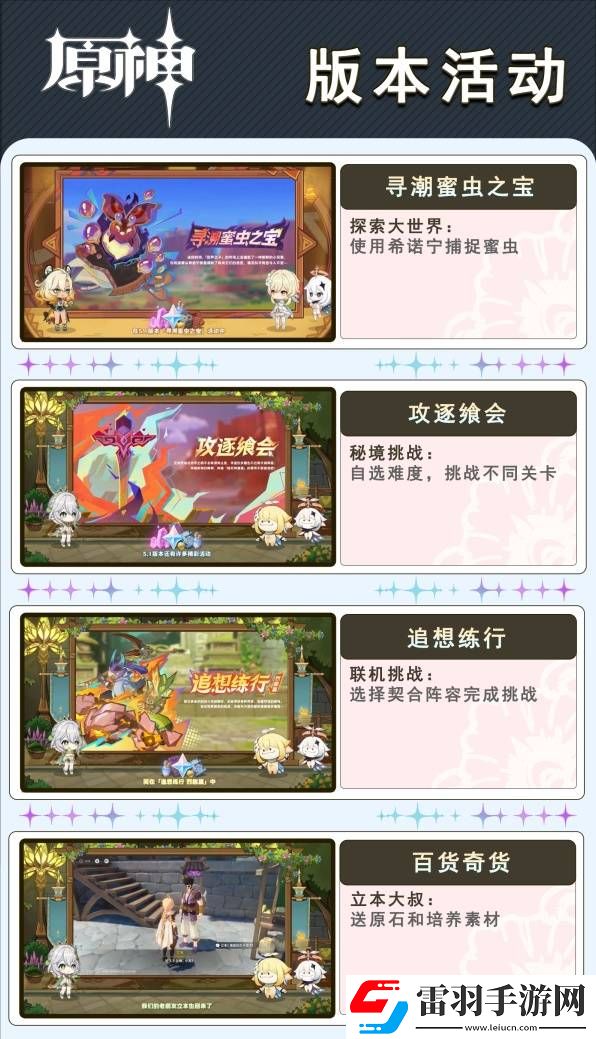 原神5.1版本更新了什么5.1版本更新內(nèi)容預(yù)覽