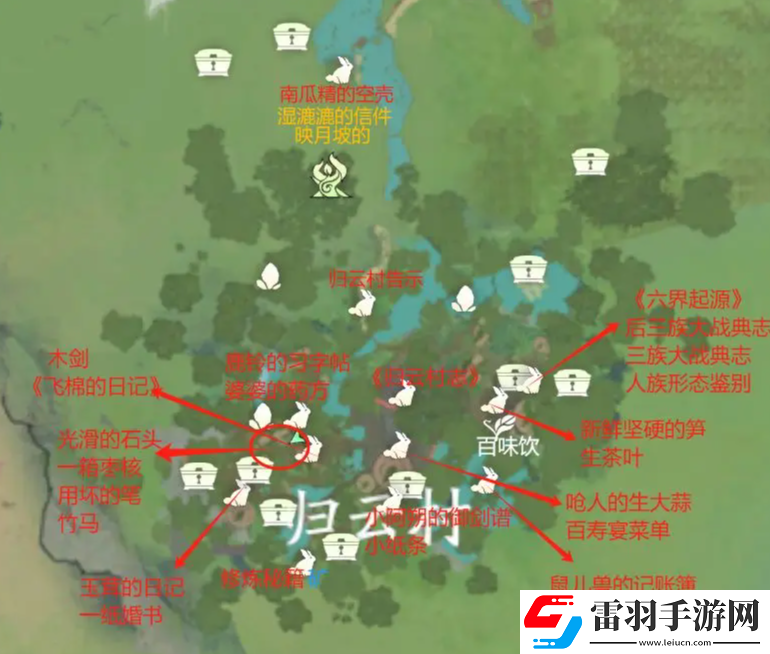 仙劍世界云游集怎么全部探索