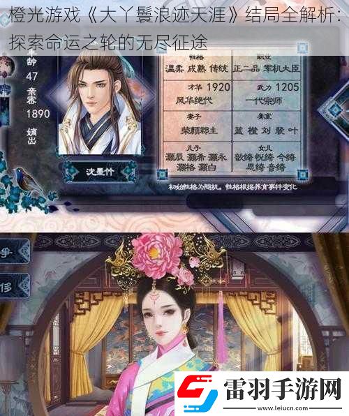 橙光游戲大丫鬟浪跡天涯結(jié)局全解析