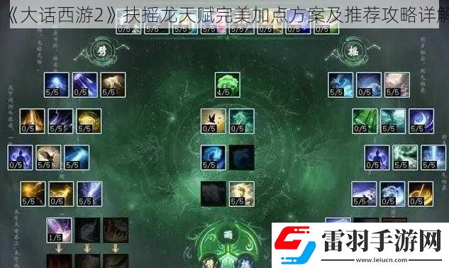 大話西游2扶搖龍?zhí)熨x完美加點(diǎn)方案及推薦攻略詳解