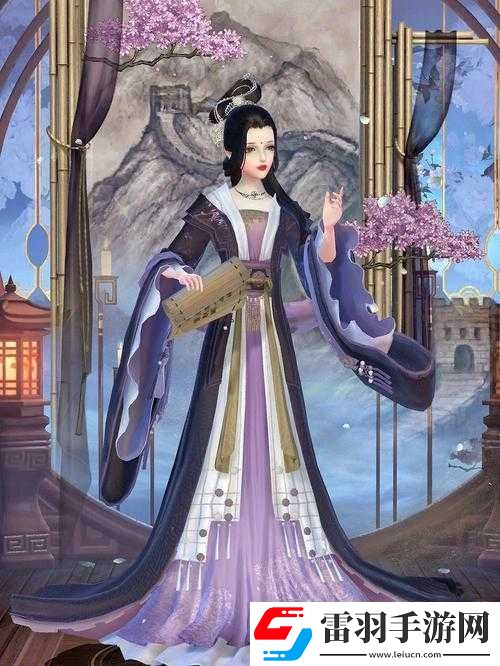 云裳羽衣裊娜少女羞歲月無(wú)憂(yōu)愁
