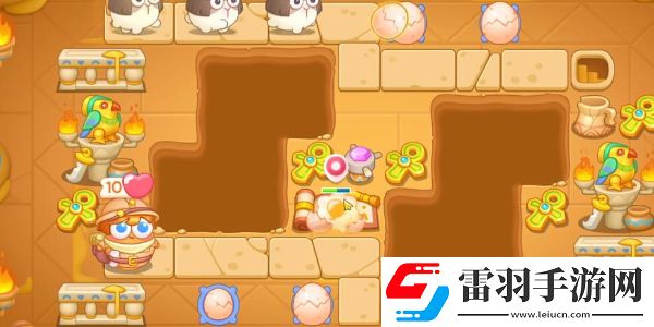 保衛(wèi)蘿卜4法老歸來第52關攻略