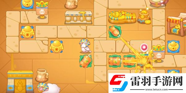 保衛(wèi)蘿卜4法老歸來第48關(guān)攻略