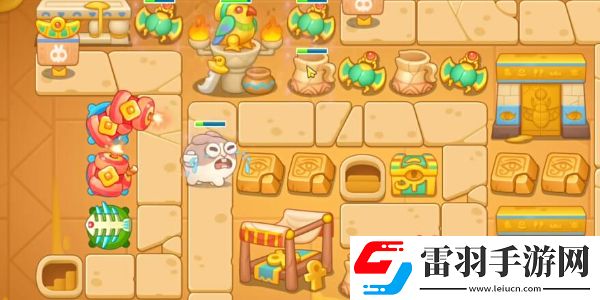 保衛(wèi)蘿卜4法老歸來第33關攻略