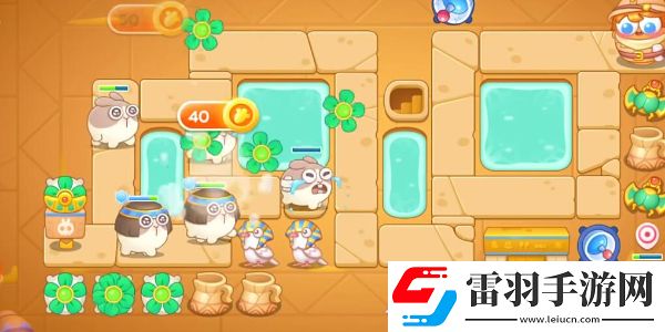 保衛(wèi)蘿卜4法老歸來第59關(guān)攻略