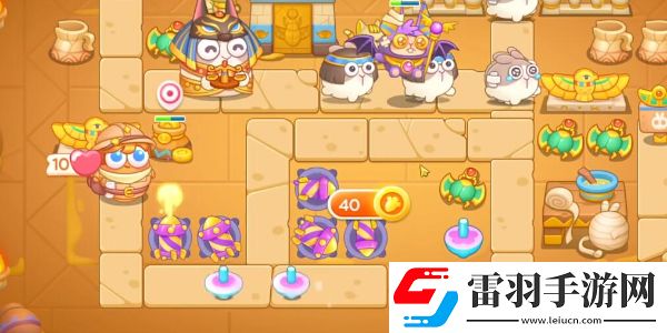 保衛(wèi)蘿卜4法老歸來第58關(guān)攻略