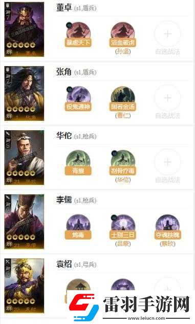 國志戰(zhàn)棋版李儒強度解析
