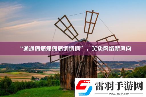 “通通痛痛痛痛痛銅銅銅”笑談絡(luò)新風(fēng)向