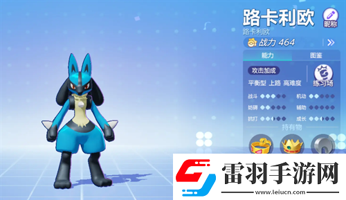 寶可夢(mèng)大集結(jié)路卡利歐持有物選什么