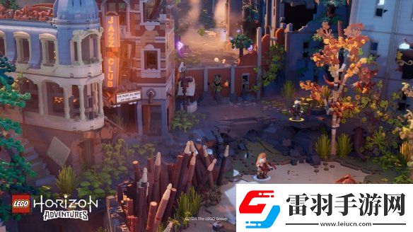 樂高地平線大冒險開發(fā)中使用真正的樂高積木制作