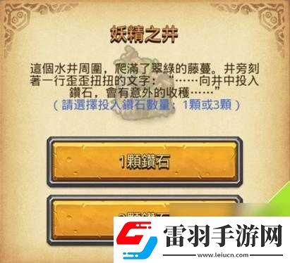 不思議迷宮妖精之井鉆石投入策略與獎勵選擇之謎