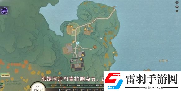 誅仙世界瑯?gòu)珠e涉丹青點(diǎn)在哪