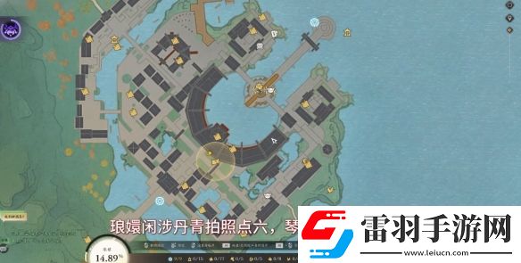 誅仙世界瑯?gòu)珠e涉丹青點(diǎn)在哪