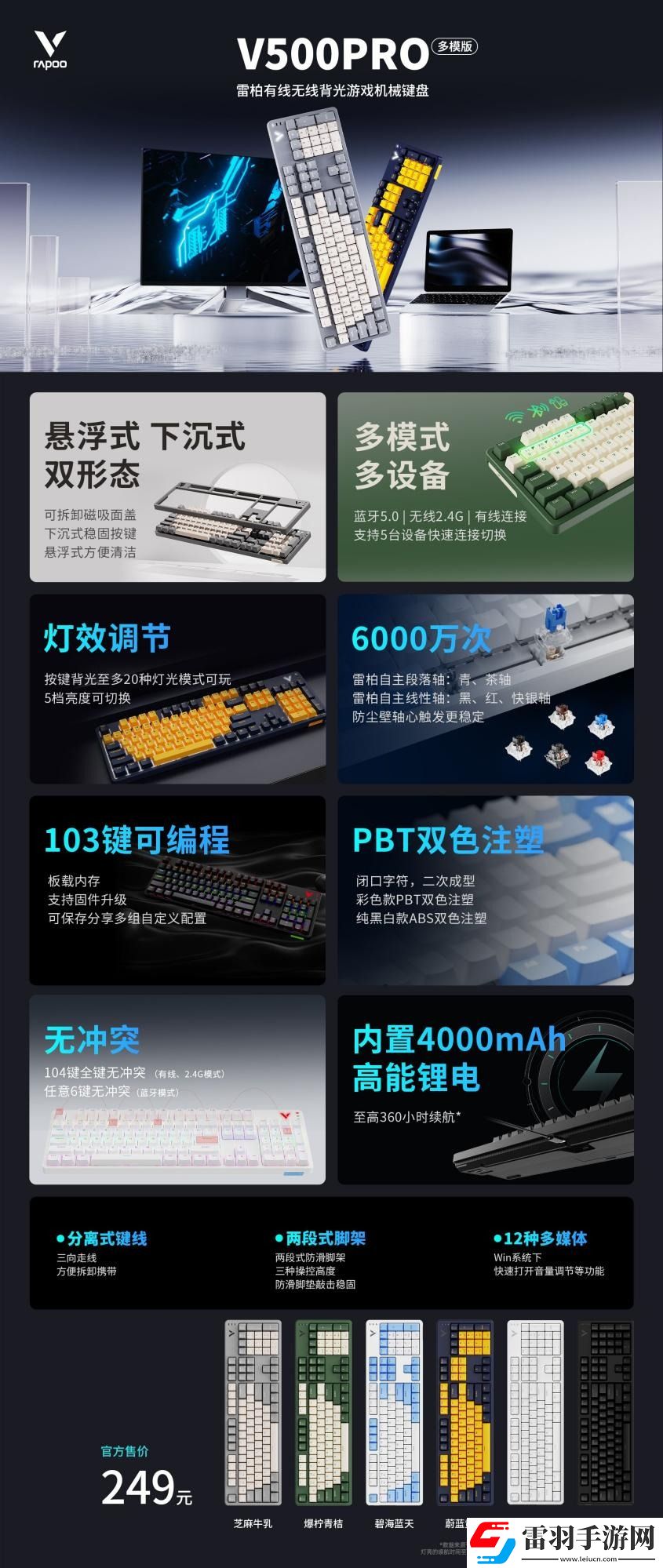 2024上海Major開賽在即！雷柏無線外設(shè)全家桶為操作賦能