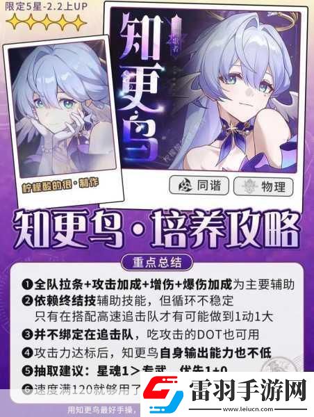 崩壞星穹鐵道知更鳥配隊(duì)全攻略打造無敵戰(zhàn)斗陣容