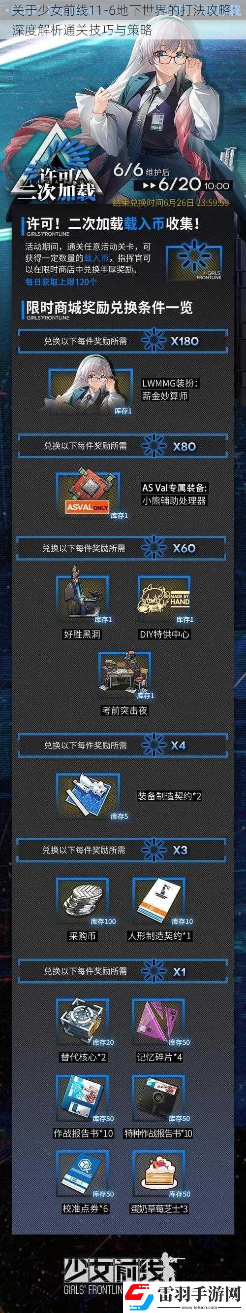關(guān)于少女前線11