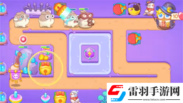 保衛(wèi)蘿卜4阿波與魔法寶藏第117關(guān)通關(guān)攻略