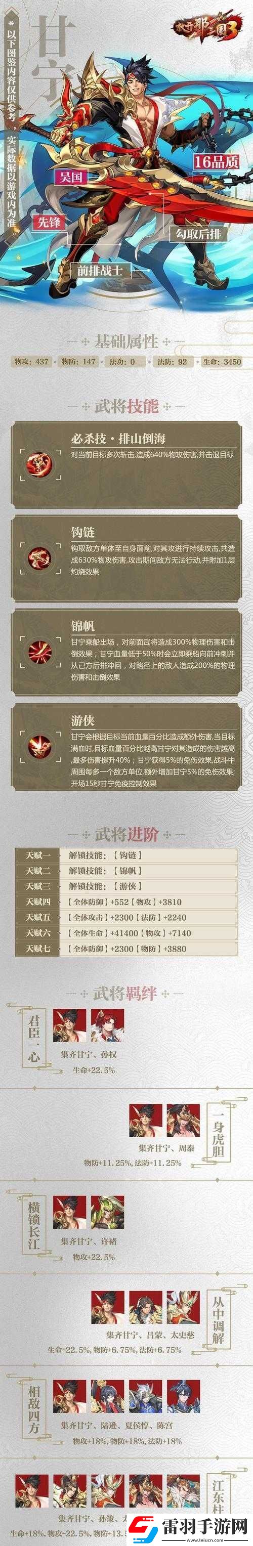 放開那三國主力武將實力全解析與深度評測